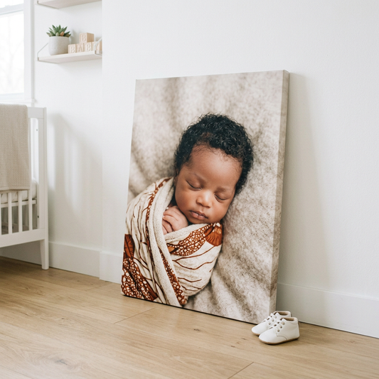 Newborn Canvas Print